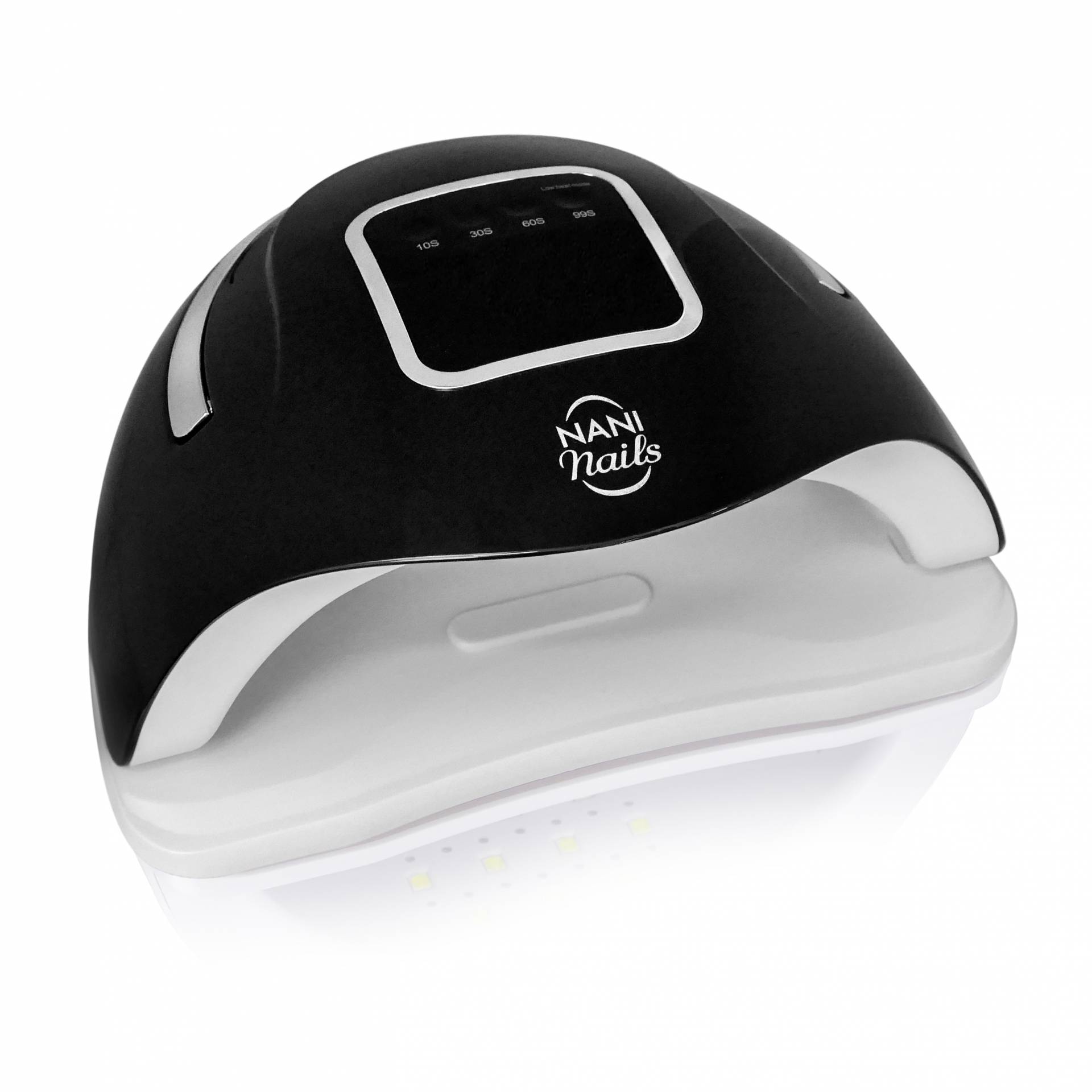 NANI UV/LED lampa 72 W - Black & Silver Metallic - Image 2