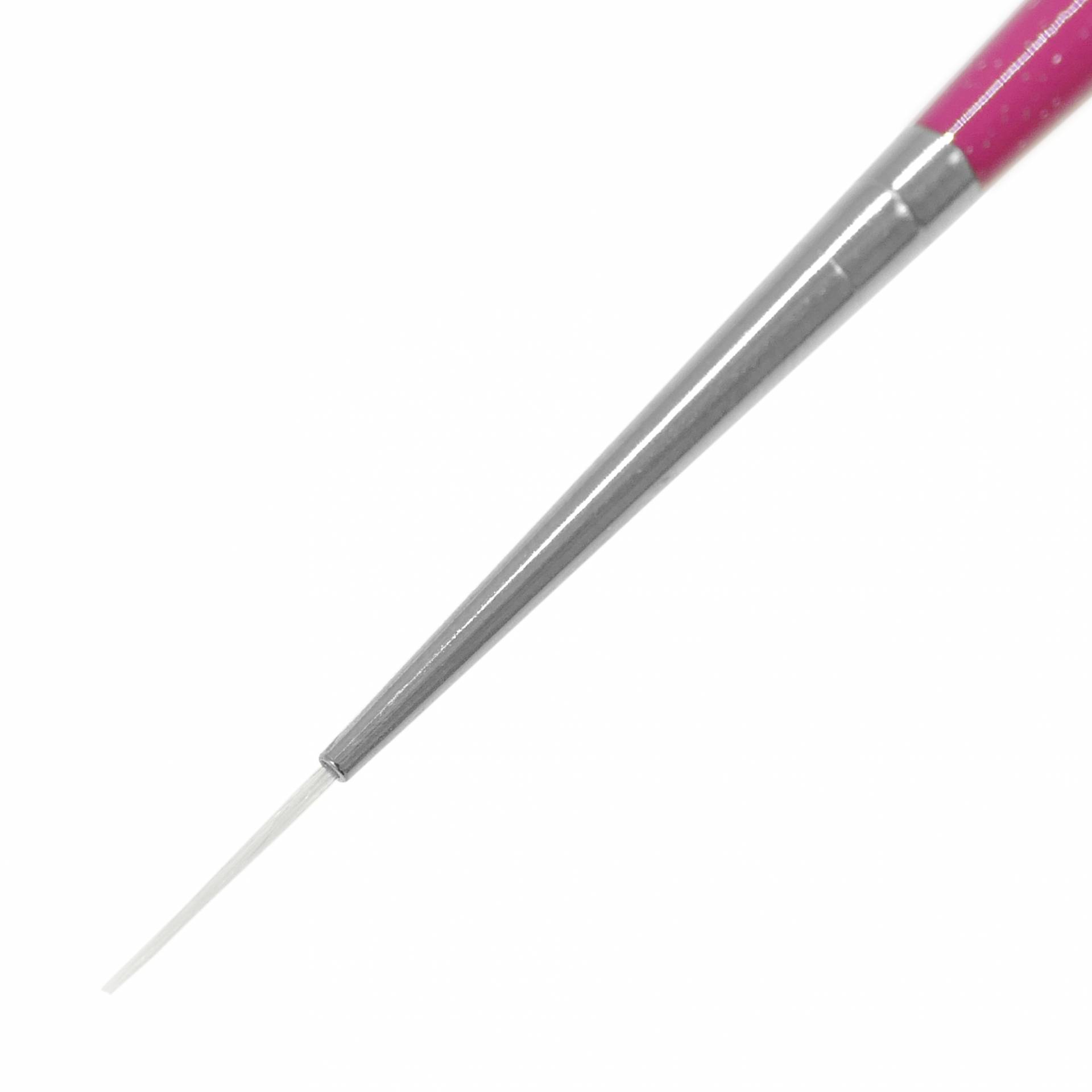 NANI zdobící štětec, vel. 5/0 - Glitter Pink - Image 2