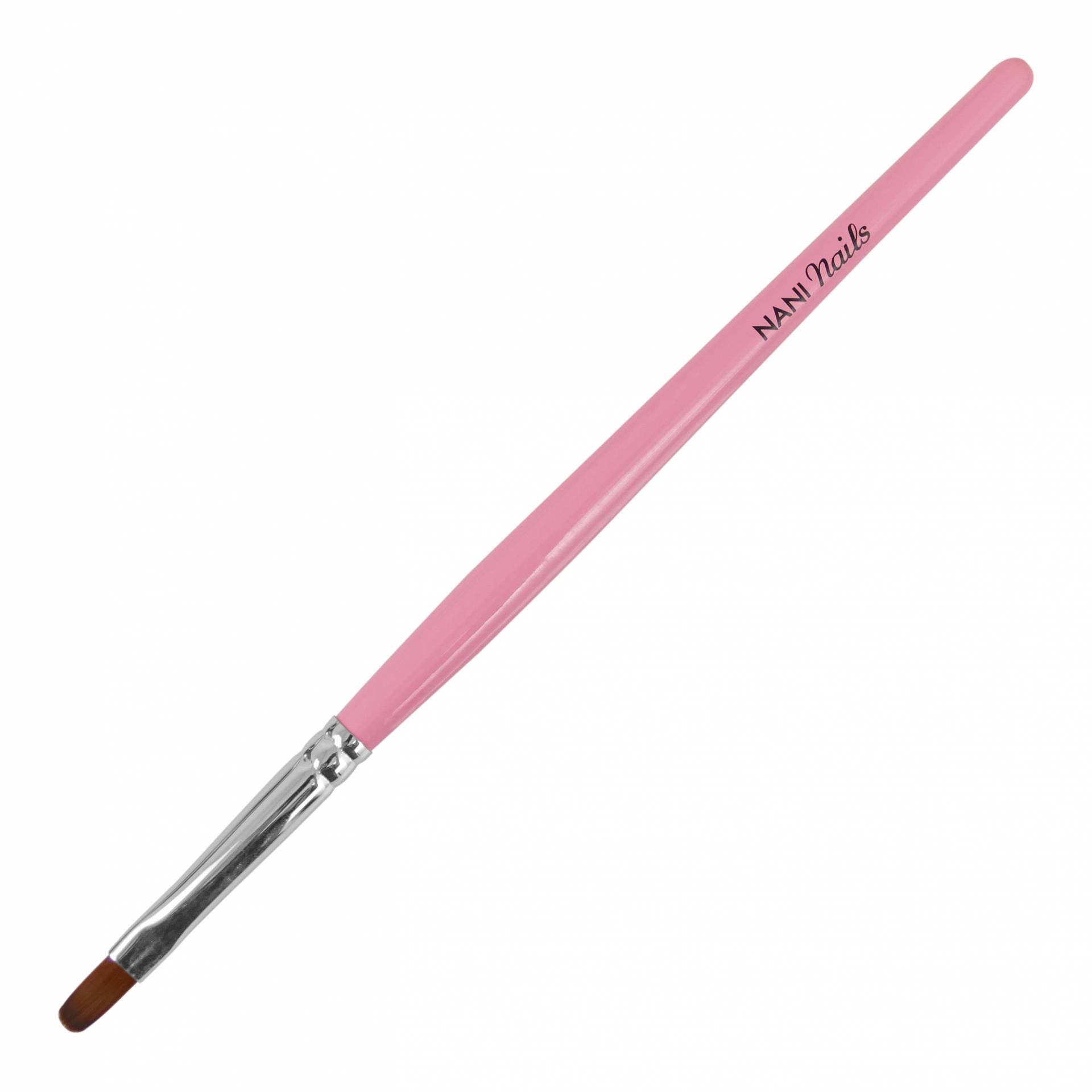 NANI štětec na gel, vel. 6, Economy - Pastel Pink