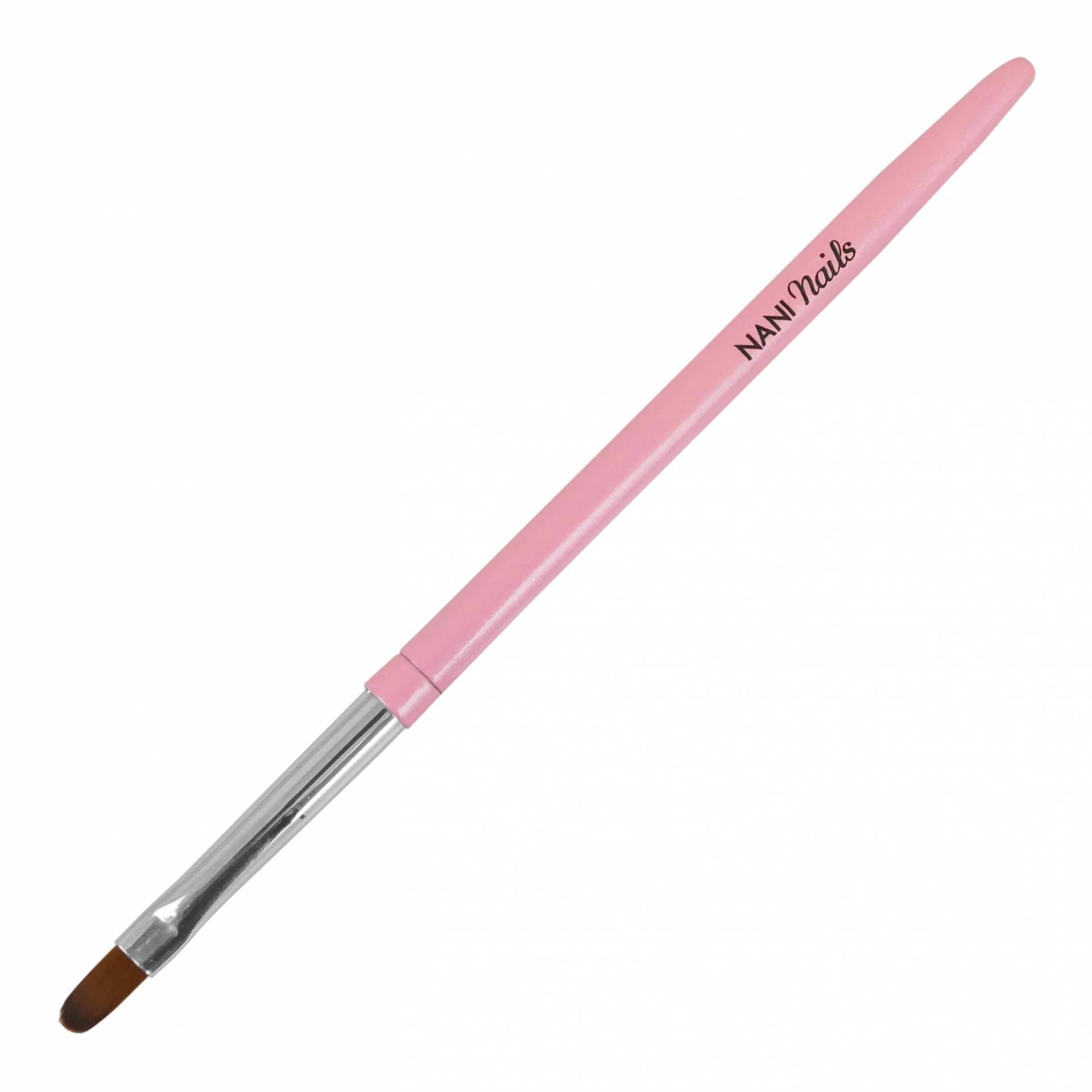 NANI štětec na gel, vel. 4, Premium - Metallic Pink